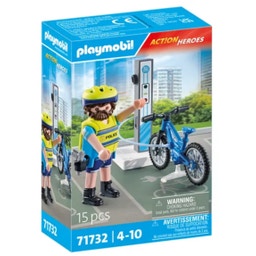 PLAYMOBIL 71732 - ACTION HEROES Police Bike Patrol - 1 item