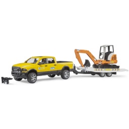 Bruder RAM Rental Service with Mini Excavator  - 1 item