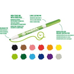 Carioca Fabric Fine Liner Felt Tip Pens