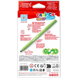 Carioca Creatip Medium Felt Tip Pens