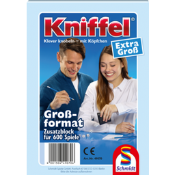 Kniffel - velik kniffelblock (V NEMŠČINI) - 1 k.