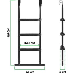 Salta Trampolines Leiter - Größe XL 52 x 110 cm - 1 pz.