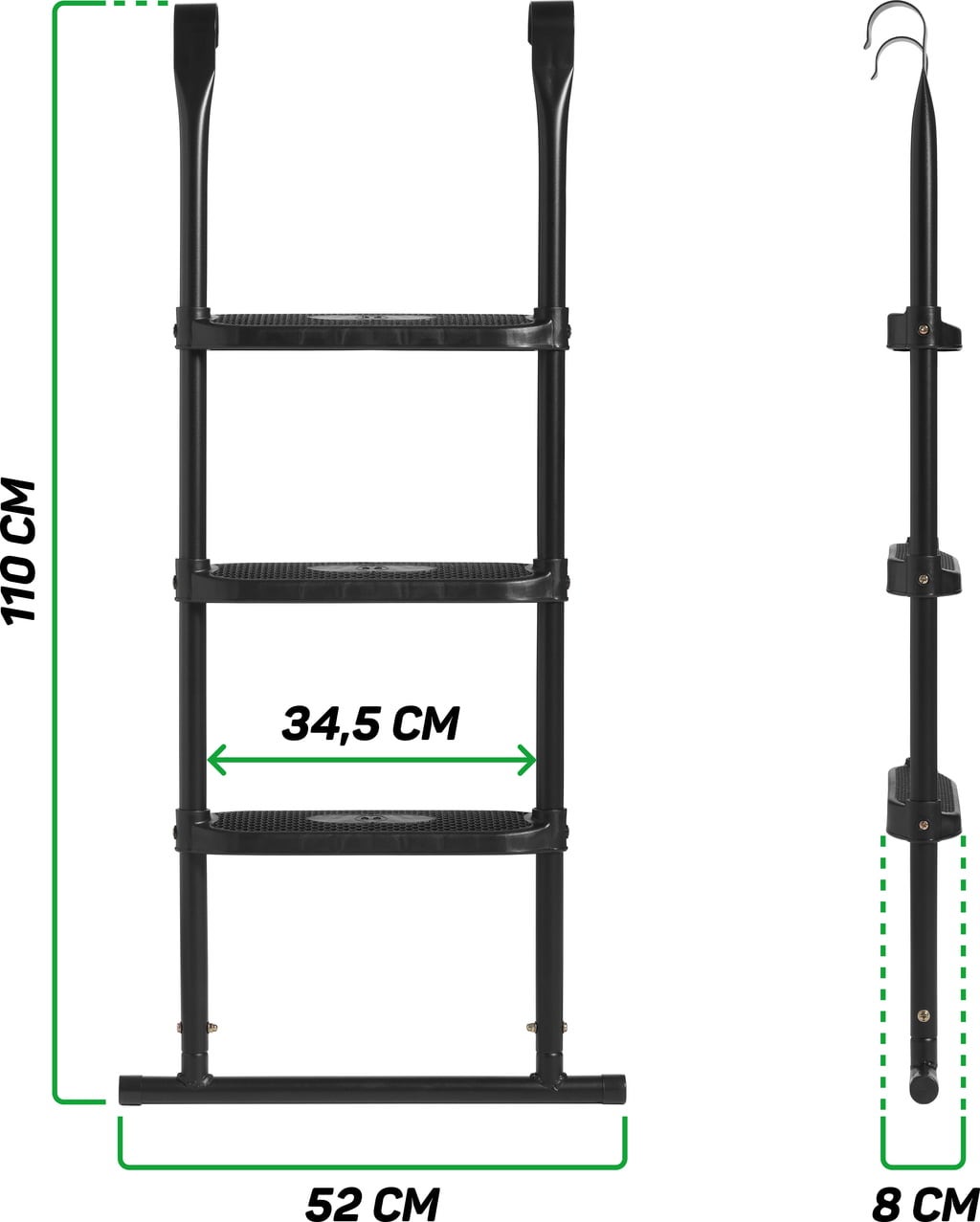 Salta Trampolines Trampolin Leiter - Größe XL - 1 Stk