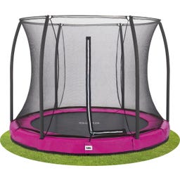 Trampolin Comfort Edition Ground Ø 251 cm - Pink