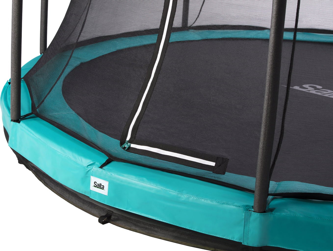 Trampolino Comfort Edition Ground Ø 396 cm - Verde