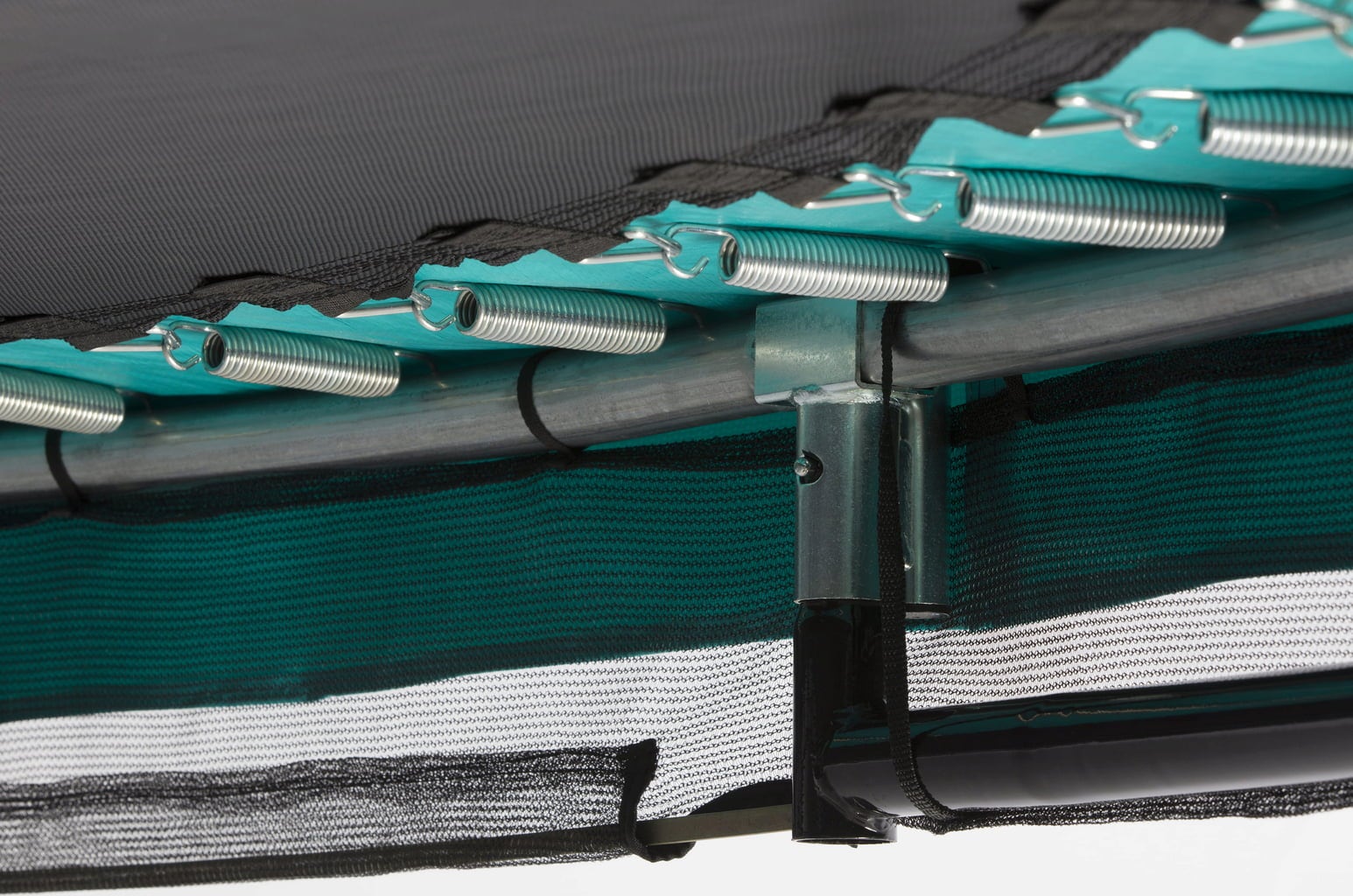 Trampolino Comfort Edition Ground Ø 396 cm - Verde