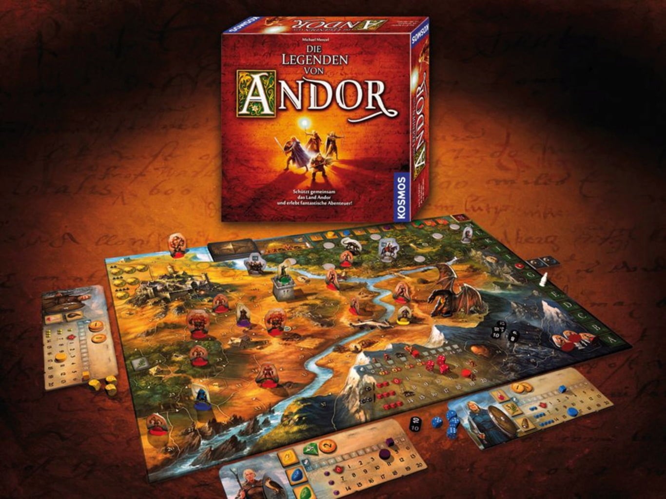 KOSMOS Leyendas de Andor (EN ALEMÁN) - 1 ud.