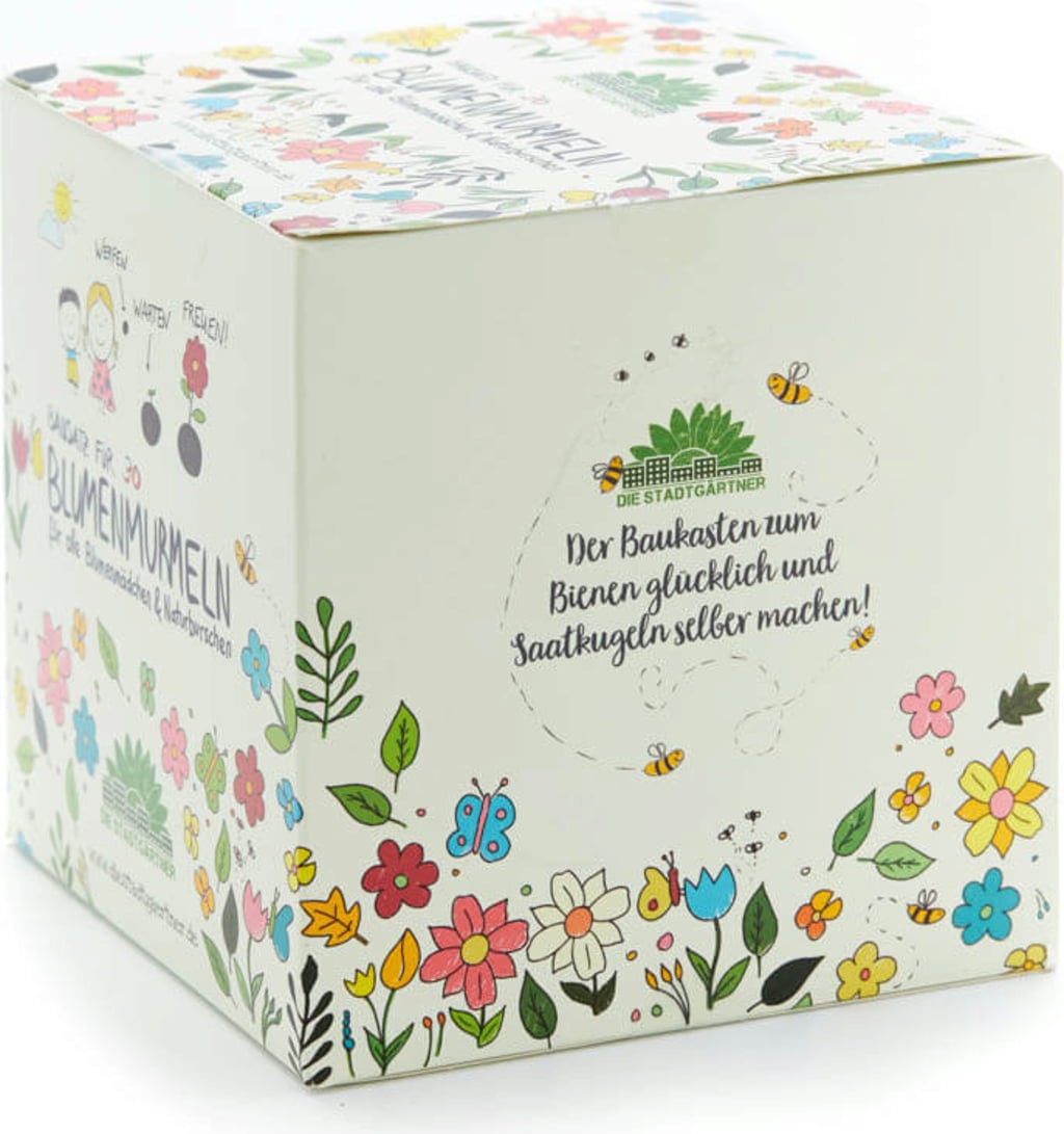 Die Stadtgärtner Blumenmurmeln Bausatz - 1 Set
