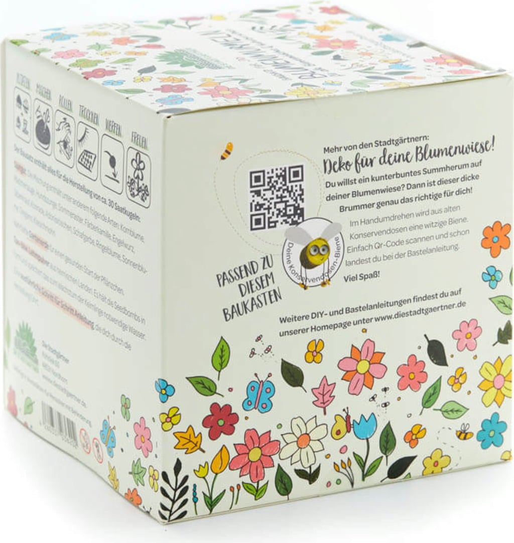 Die Stadtgärtner Blumenmurmeln Bausatz - 1 Set