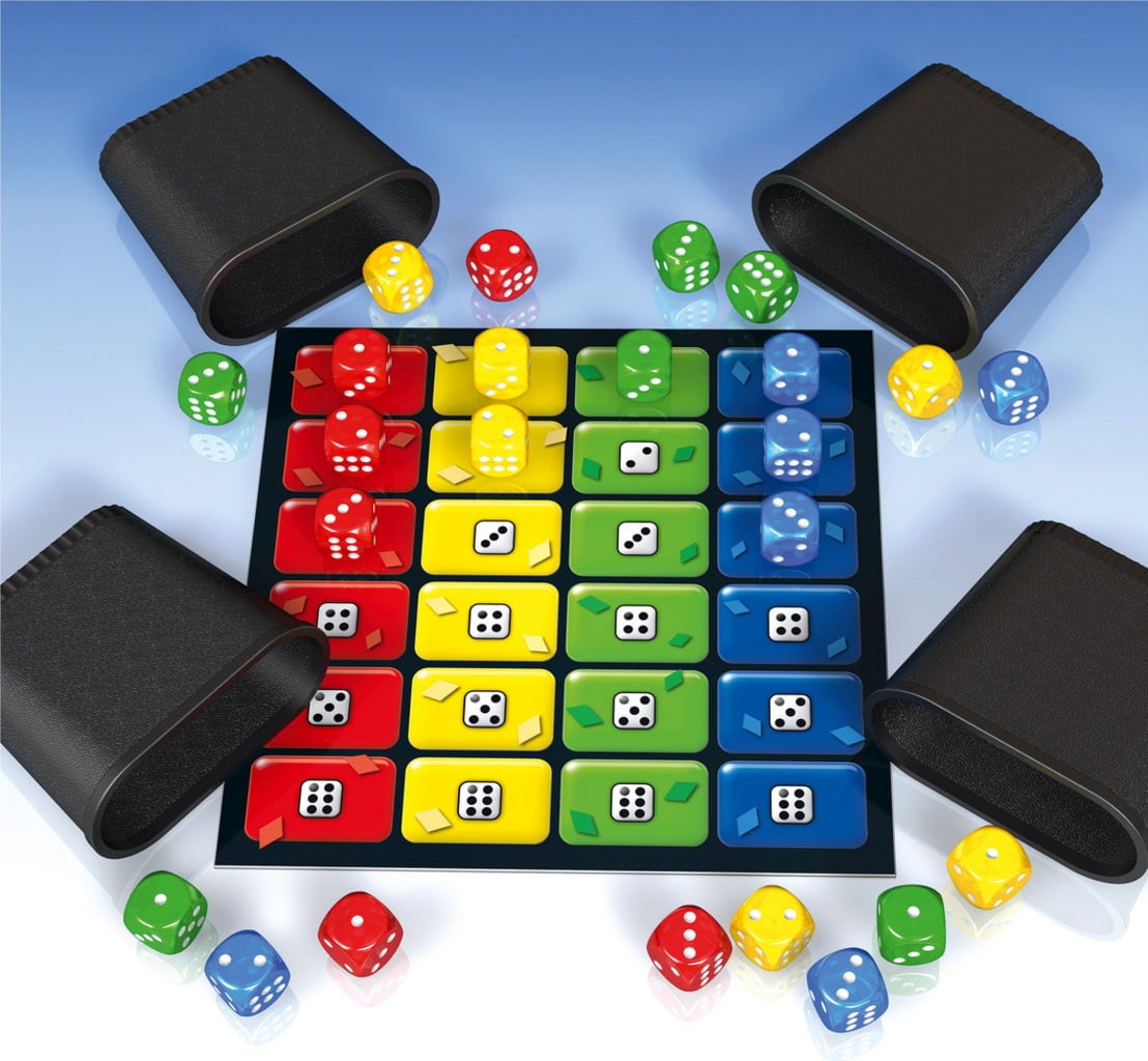 Schmidt Spiele Würfel-Ligretto (Tyska) - 1 st.