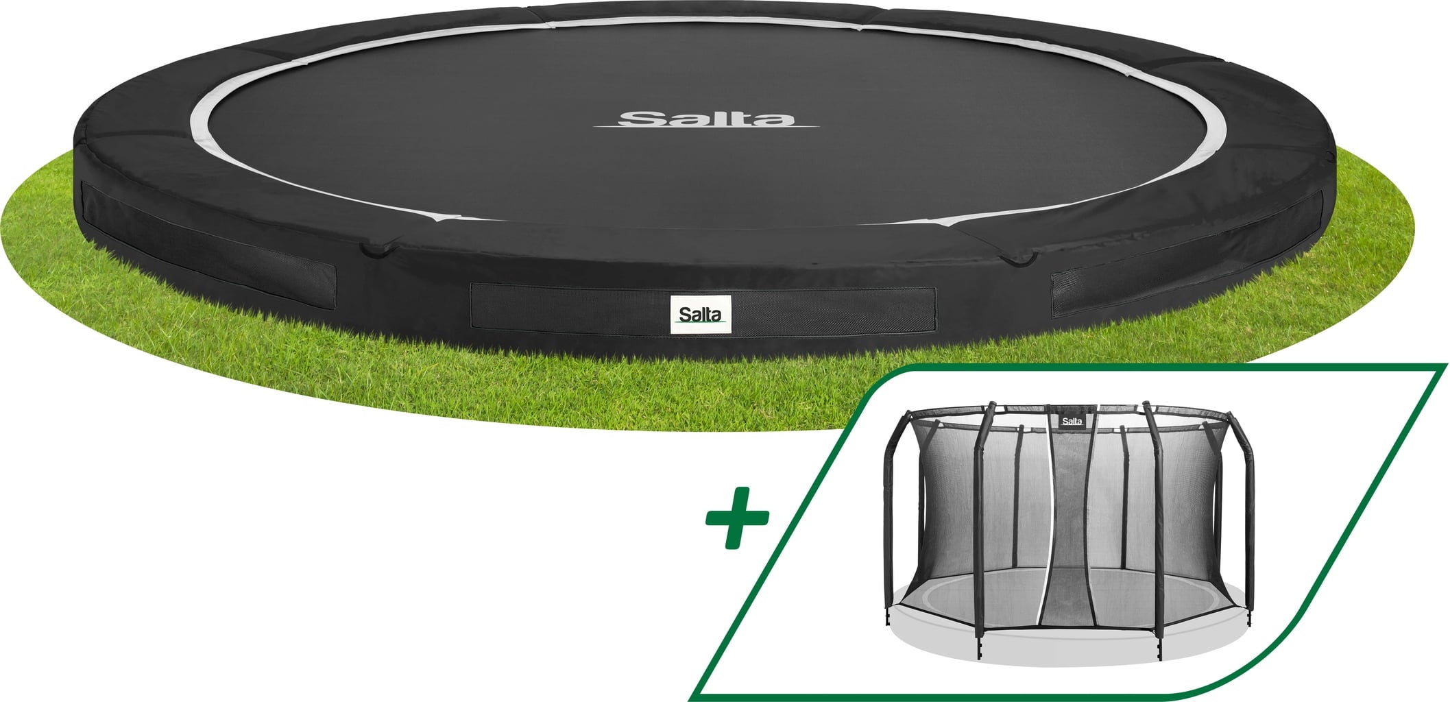 Salta Trampolines Premium Ground 251 cm - Negro