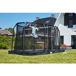 Salta Trampolines Trampolin Premium Ground 366 x 244 cm - Schwarz