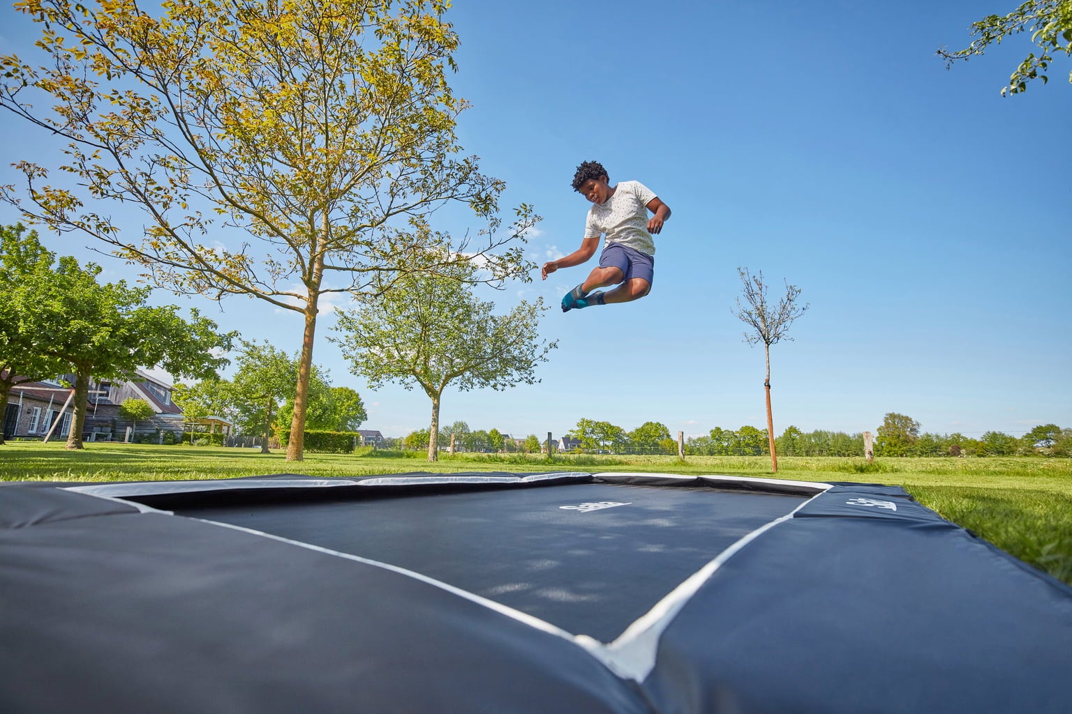 Trampolin Royal Baseground Sports 305 x 214 cm - 1 Stk