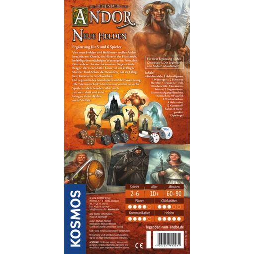 Die Legenden von Andor - Neue Helden, Ergänzung - 1 Stk