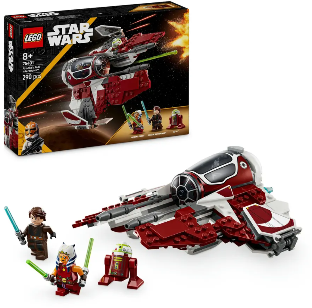 Star Wars - 75401 Ahsokas Jedi Interceptor, Bauset zu The Clone Wars - 1 st.