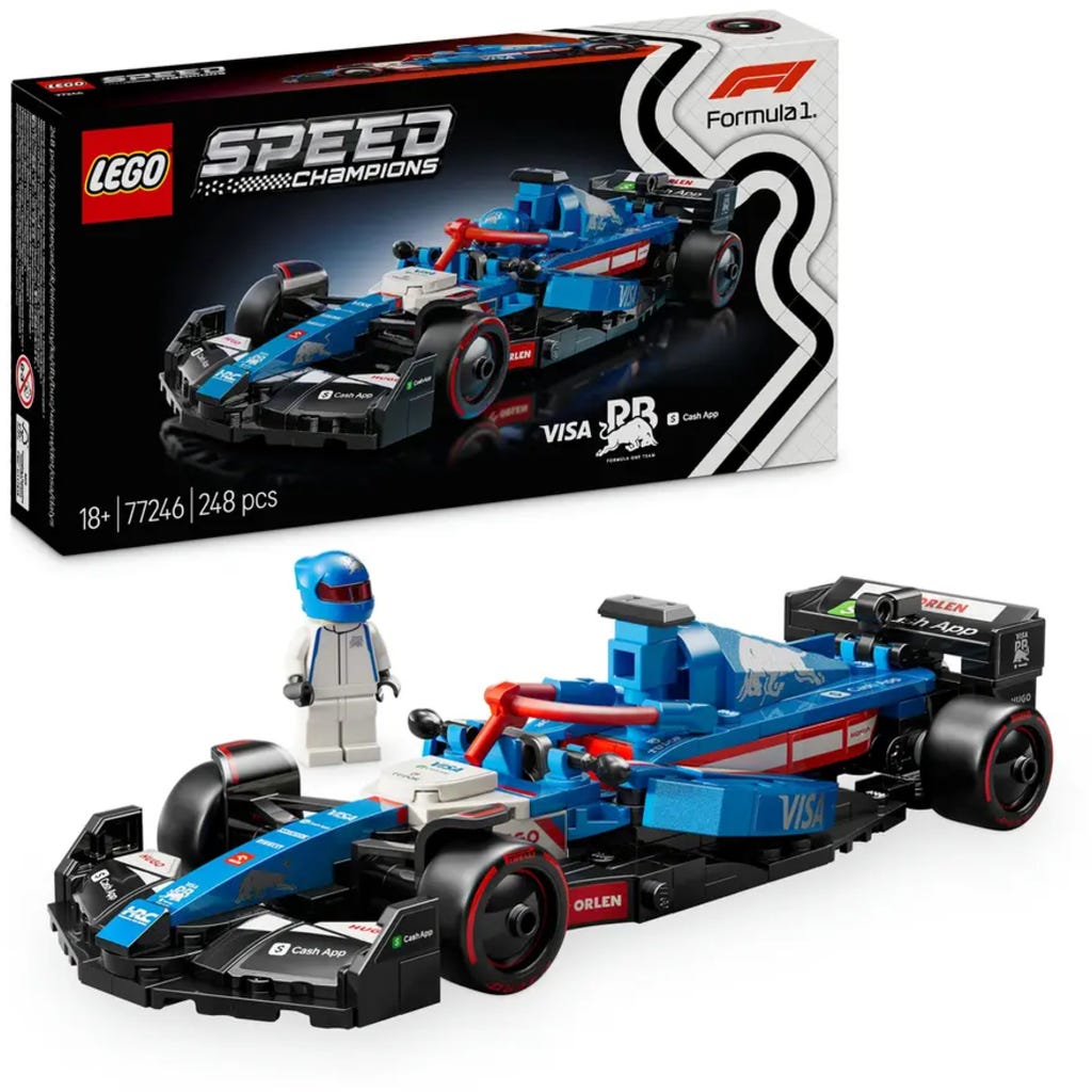 LEGO Speed Champions - 77246 Visa Cash App RB VCARB 01 F1 Racing