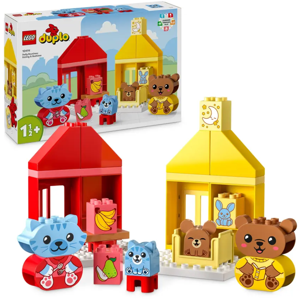 DUPLO - 10414 Rutinas cotidianas: Hora de comer y de acostarse - 1 ud.