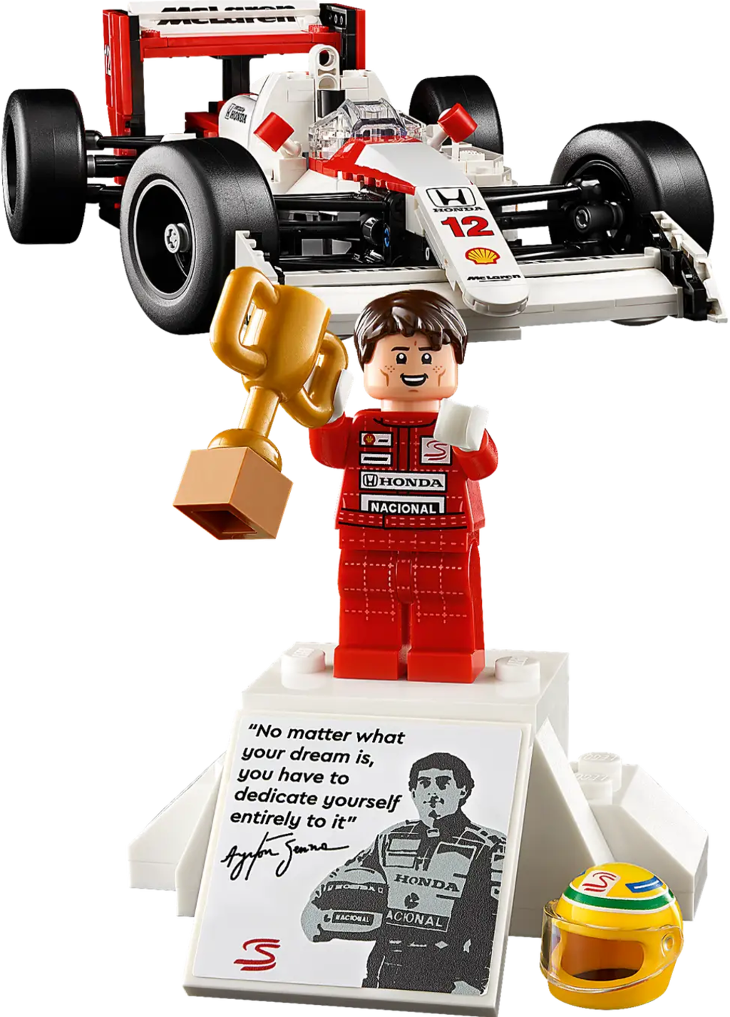 LEGO Icons - 10330 McLaren MP4/4&Ayrton Senna