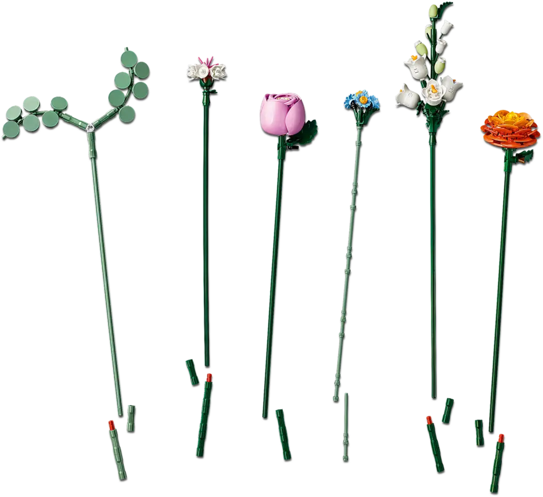 Botanicals - 10342 Schöner Rosafarbener Blumenstrauß, Blumendeko