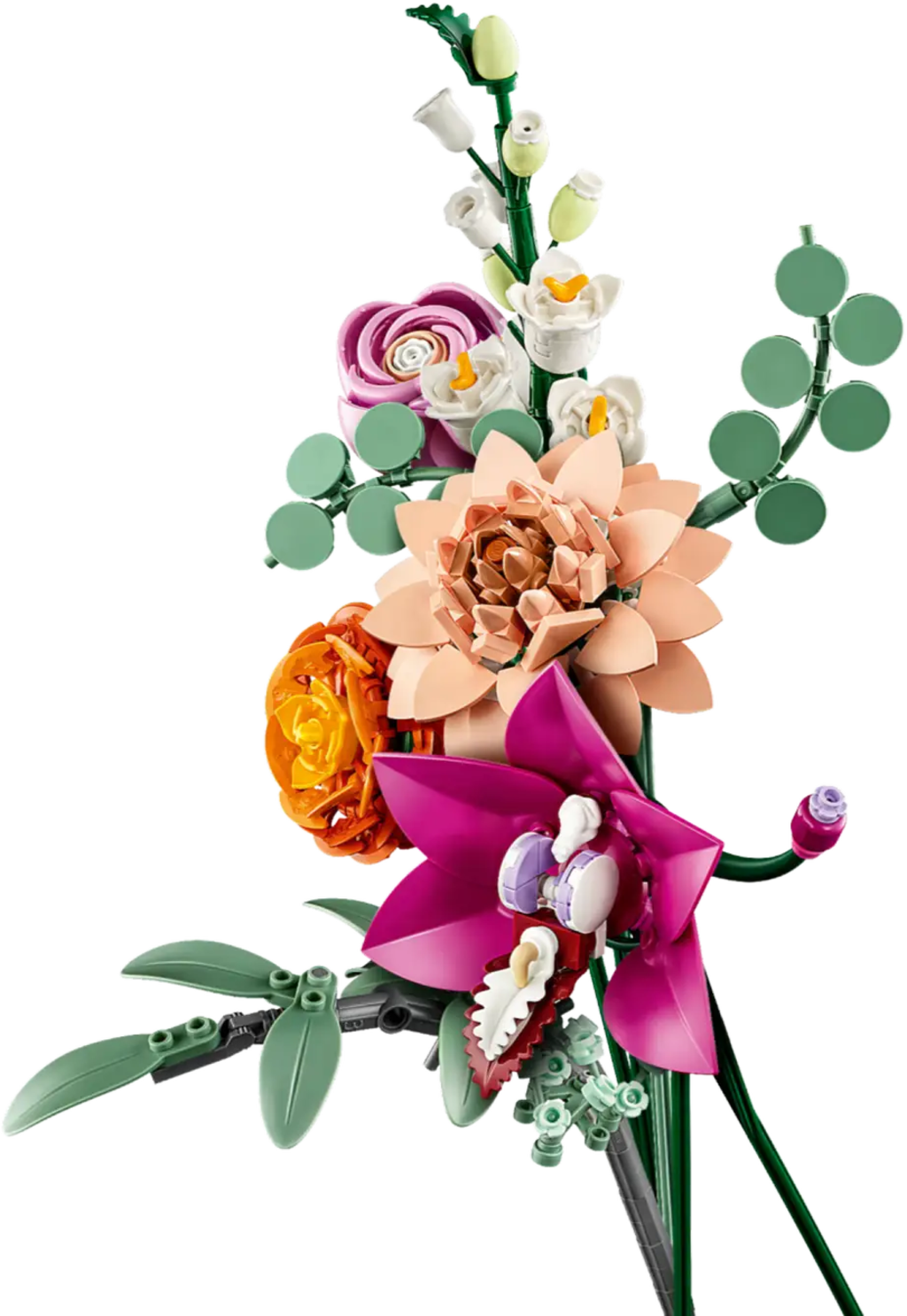 Botanicals - 10342 Schöner Rosafarbener Blumenstrauß, Blumendeko