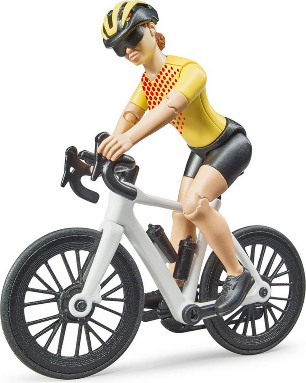 Roadster con Bicicleta de Carreras y Ciclista - 1 ud.
