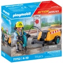 Action Heroes - 71752 Bauarbeiter mit Meißel - 1 Stk
