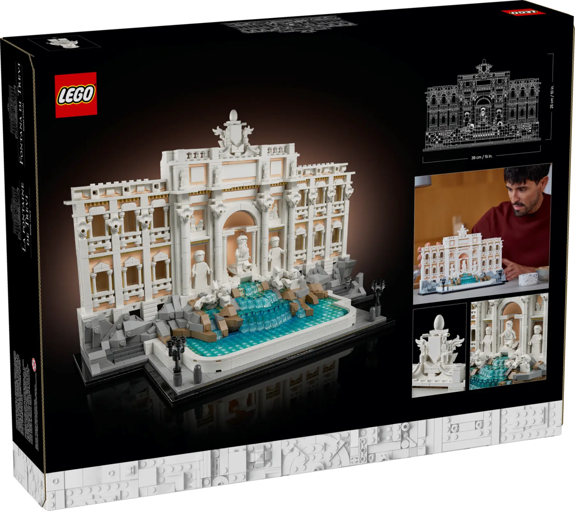 Architecture -21062 Trevi-Brunnen - Modell für Erwachsene
