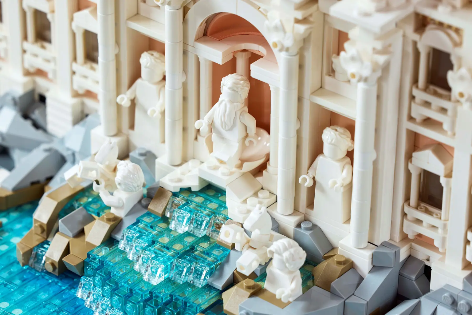 Architecture -21062 Trevi-Brunnen - Modell für Erwachsene