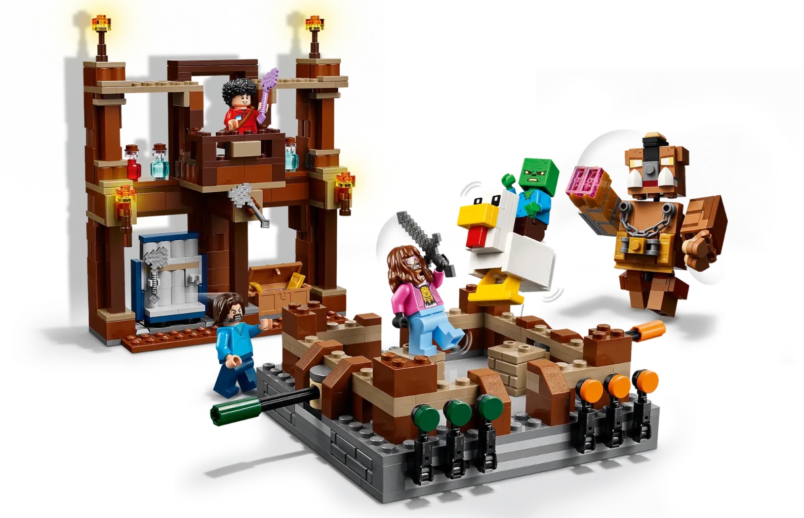 Minecraft - 21272 Waldanwesen mit Boxring