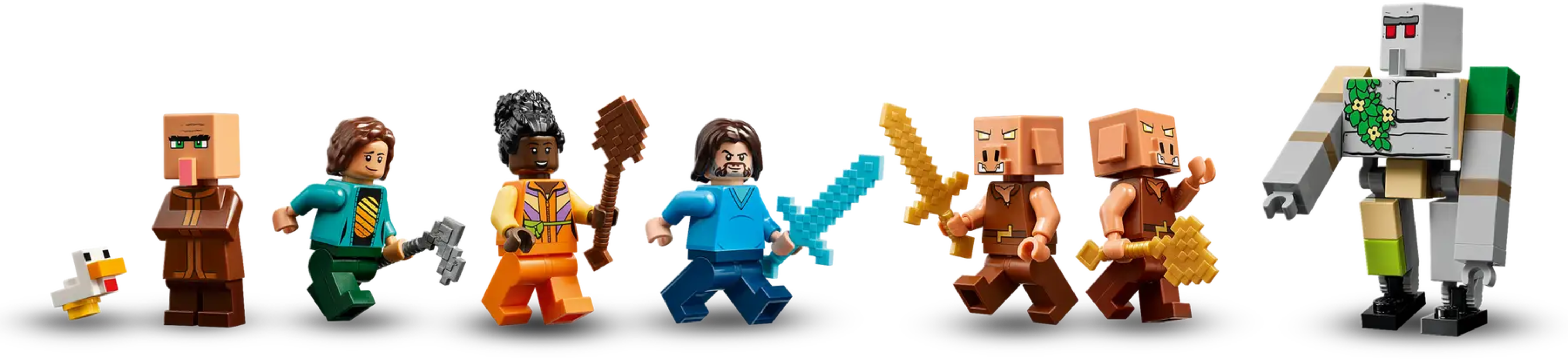 Minecraft - 21273 Attacco al Villaggio del Ghast-Pallone