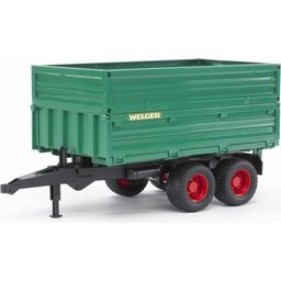 Tandem Axle Tipping Trailer with Removeable Top