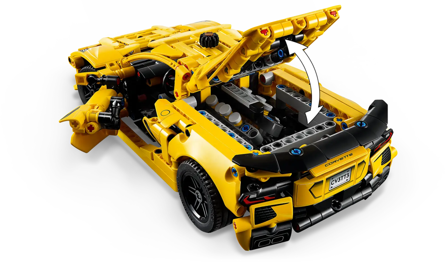 Technic -42205 Chevrolet Corvette Stingray - Spielzeug Sportwagen