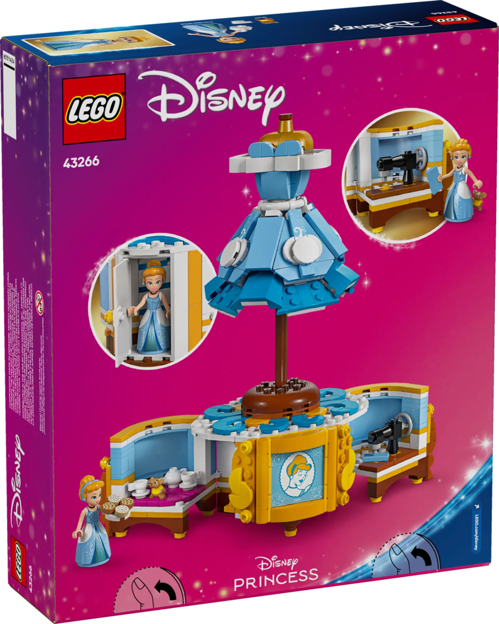 LEGO Disney - 43266 Abito di Cenerentola