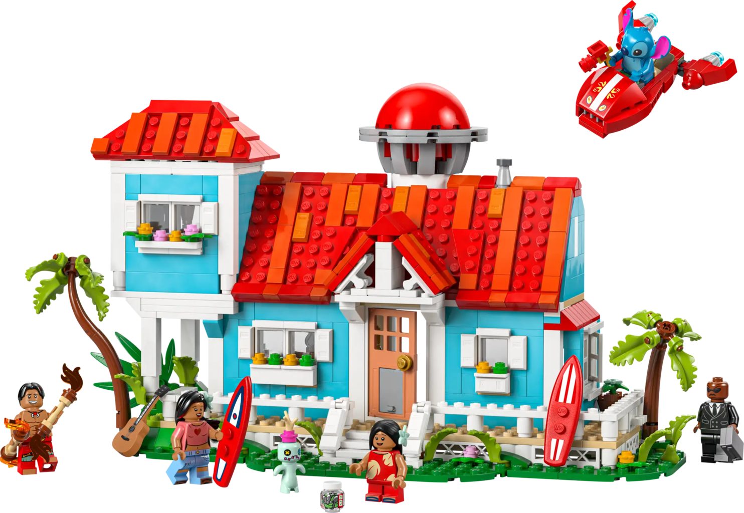 Disney - 43268 Das Strandhaus aus „Lilo und Stitch“