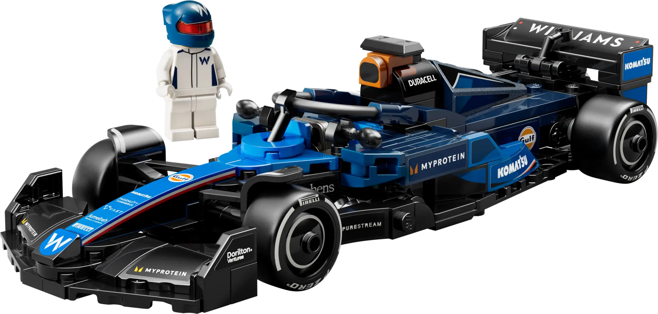 Speed Champions - 77249 Williams Racing FW46 F1 Rennauto Spielzeug