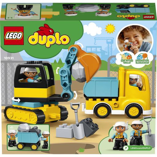 LEGO DUPLO - 10931 Truck & Tracked Excavator - 1 item