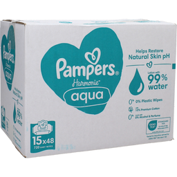 Pampers Acqua Pura - Salviettine - 15 x 48