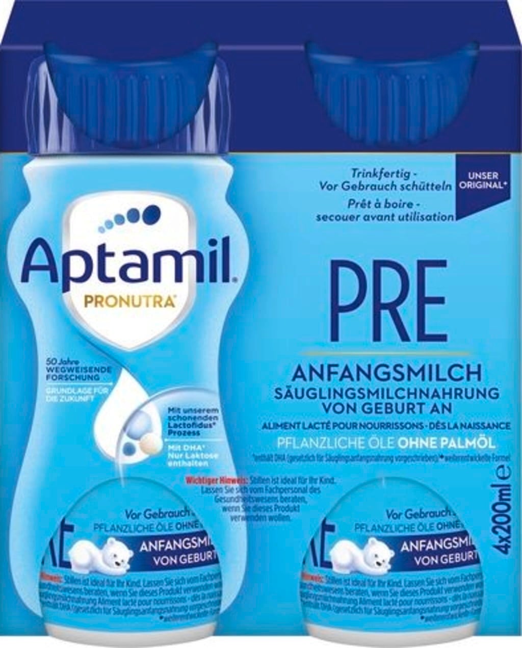 Aptamil Pronutra PRE Anfangsmilch MULTIPACK
