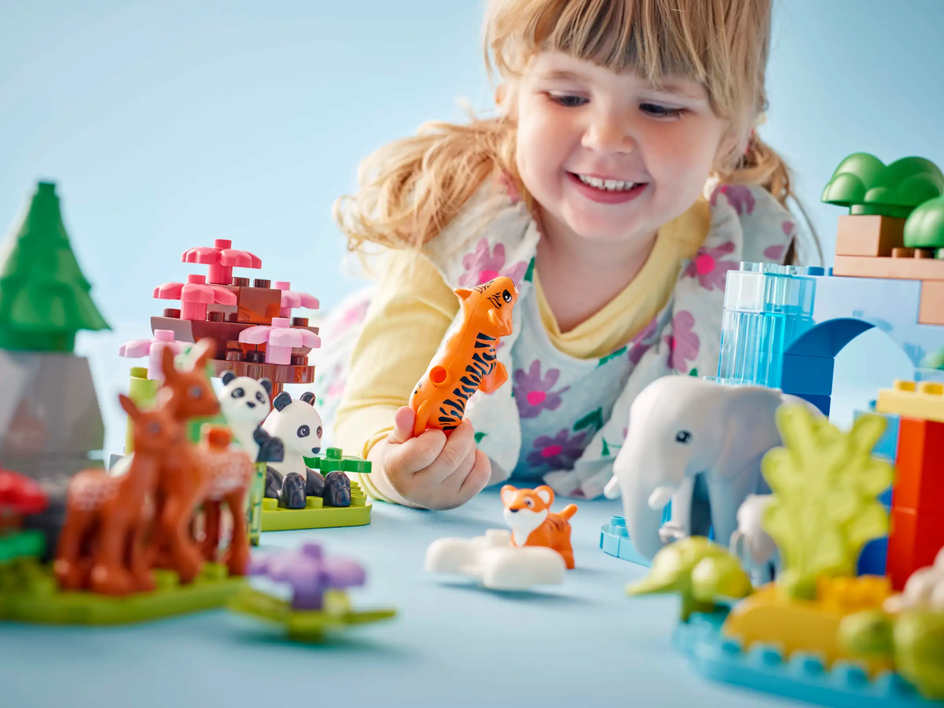 LEGO DUPLO - 10446 Wildtier-Familien 3in1 Set