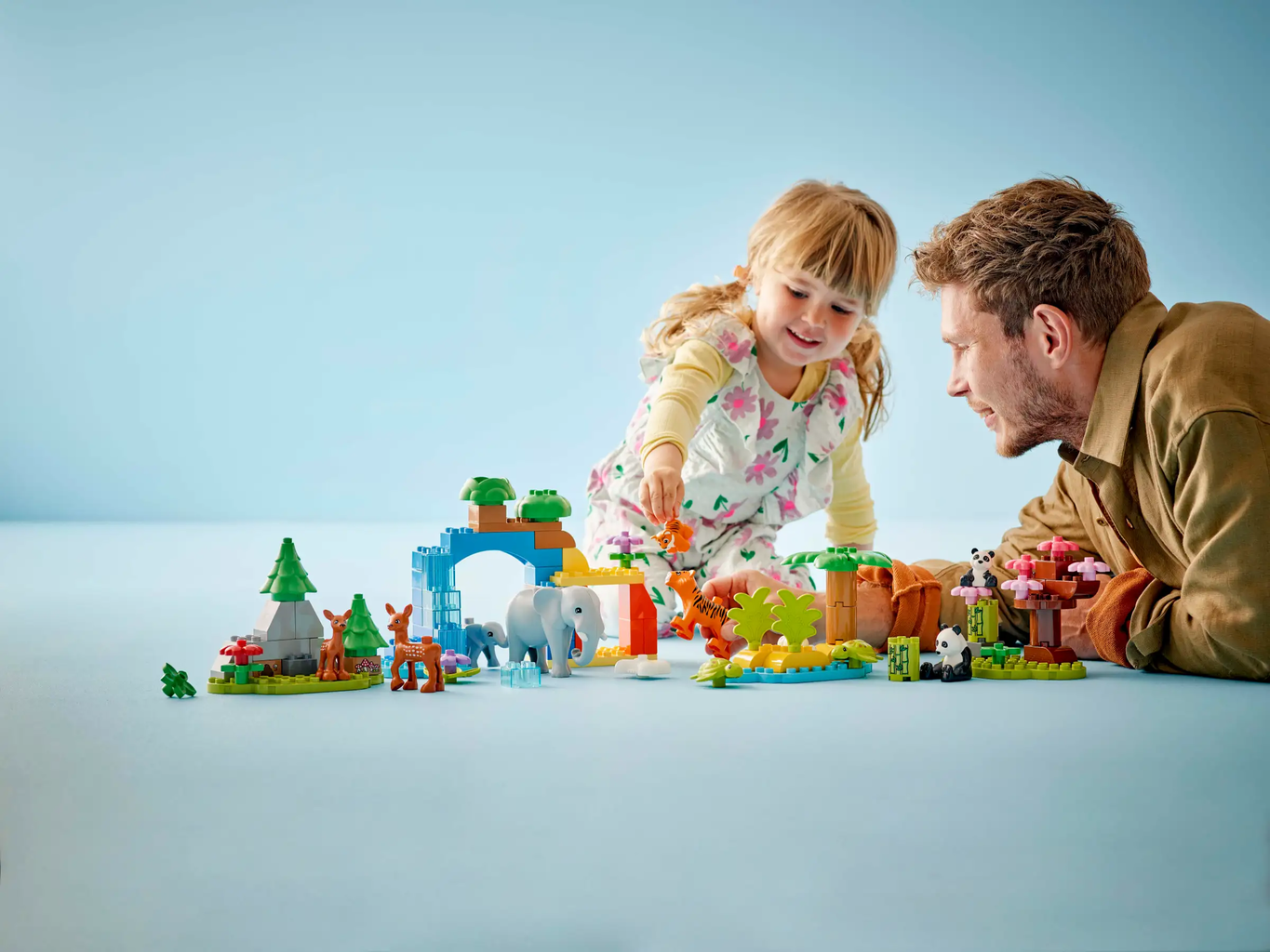 LEGO DUPLO - 10446 Wildtier-Familien 3in1 Set