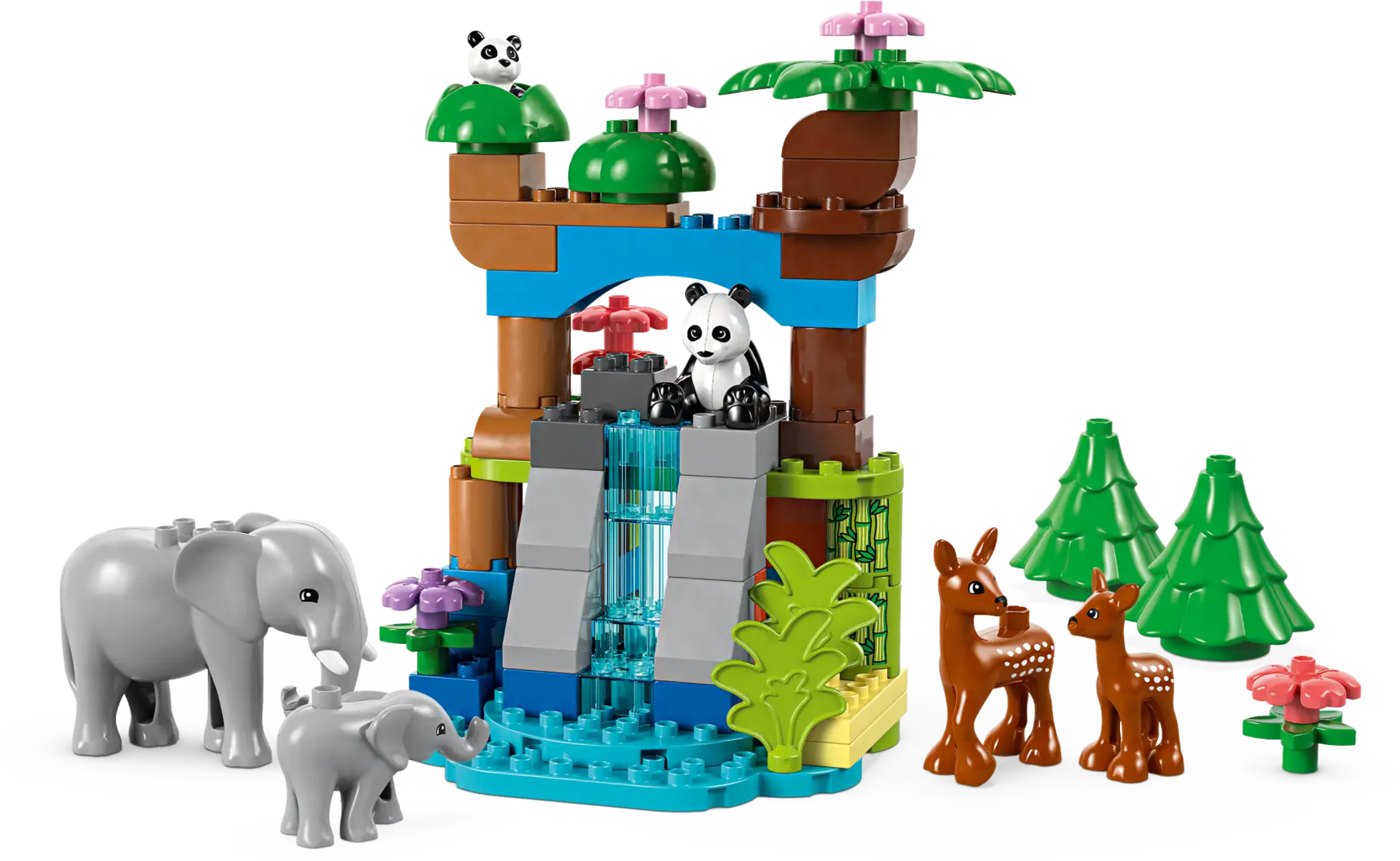 LEGO DUPLO - 10446 Wildtier-Familien 3in1 Set