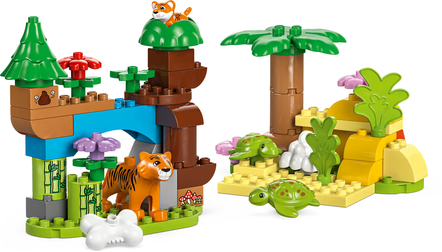 LEGO DUPLO - 10446 Wildtier-Familien 3in1 Set