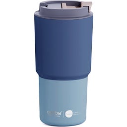 asobu Pick Me Up Thermal Mug Puramic - Pastel blue