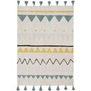 Tappeto di Cotone - Azteca Natural Vintage Blue