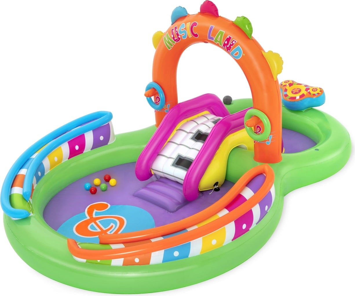Sing 'n Splash - Centro de Juegos Hinchable 295 x 190 x 137 cm