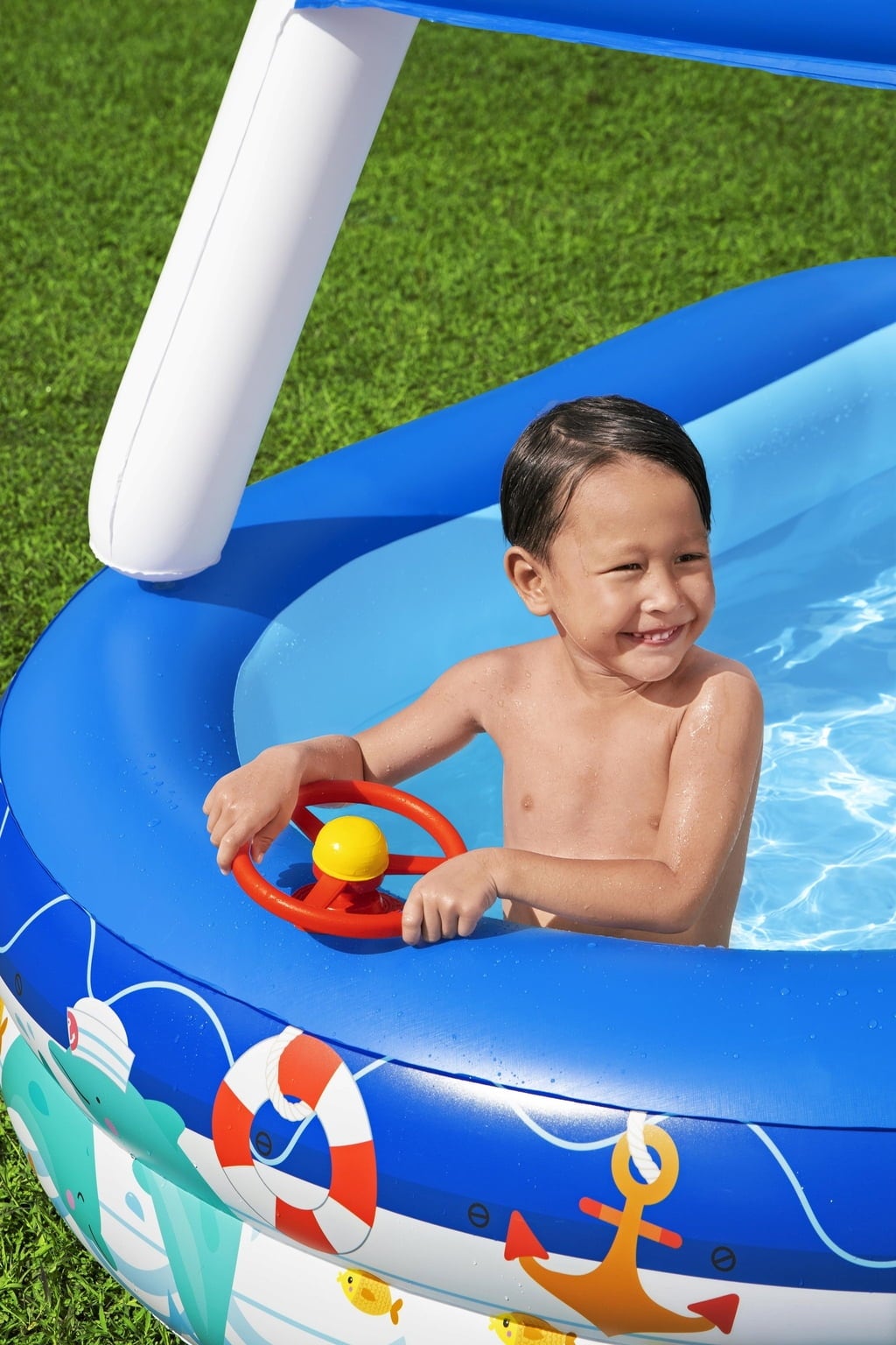 Family Pool Sea Captain 213 x 155 x 132 cm - 1 Stk