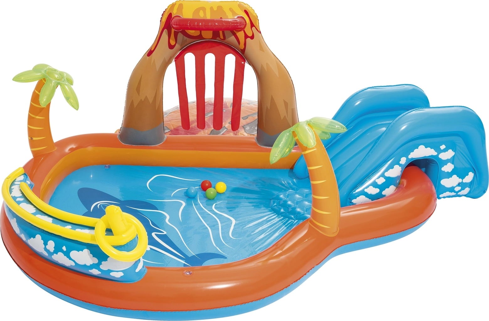 Lava Lagoon - Centro de Juegos Hinchable 265 x 265 x 104 cm