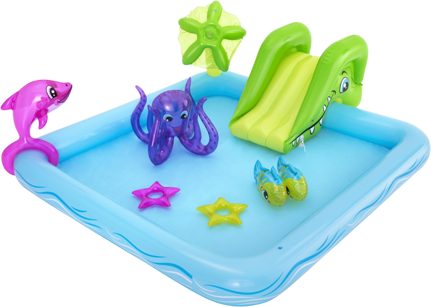 Aquarium Fantastic - Centro de Juegos Hinchable 239 x 206 x 86 cm