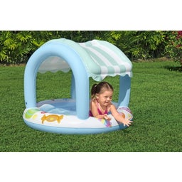 Planschbecken Sweet Shop™ mit Sonnenschutzdach Ø 104 x H84 cm  - 1 Stk