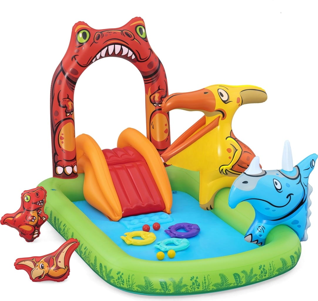 Jurassic Splash™ - Centro de Juegos Hinchable 241 x 140 x 137 cm